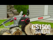 Load and play video in Gallery viewer, OREGON CS1500 18-inch 15 Amp Self-Sharpening Corded Electric Chainsaw
