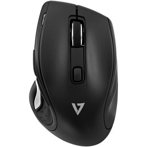 V7 MW600 6-Button Wireless Optical Mouse with Adjustable DPI - Black - Optical - Wireless