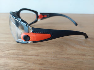 Delta Plus GG-40C-AF Splash and Impact Safety Glasses - Anti Fog Clear Polycarbonate Lenses