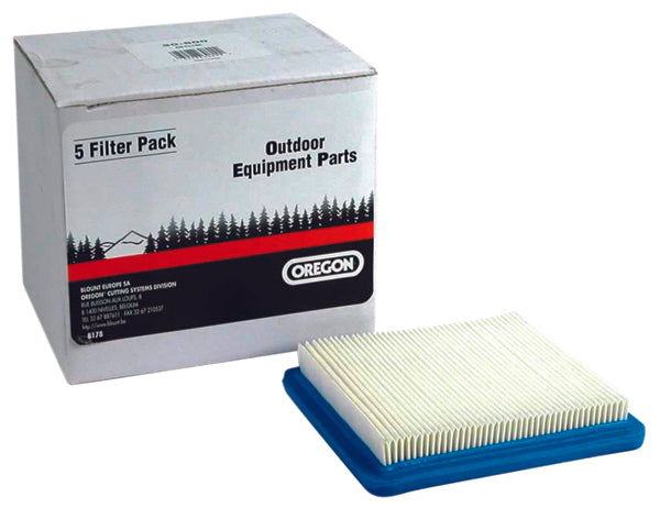 OREGON 30-800 Air Filter 5-Pack Replacement for Briggs & Stratton 491588S