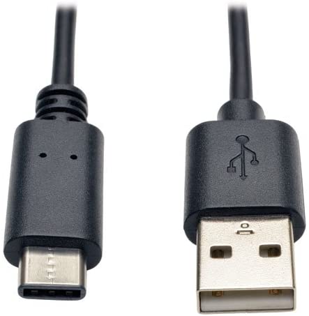 TRIPP LITE USB 2.0 Hi-Speed Cable A Male to USB Type-C Male - Black