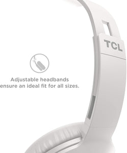 TCL MTRO200 On-Ear Wired Headphones - Huge Bass With Built-in Mic