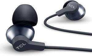 TCL ELIT100 in-ear Earbuds Hi-Res Wired Noise Isolating Headphones with Built-in Mic – Midnight Blue