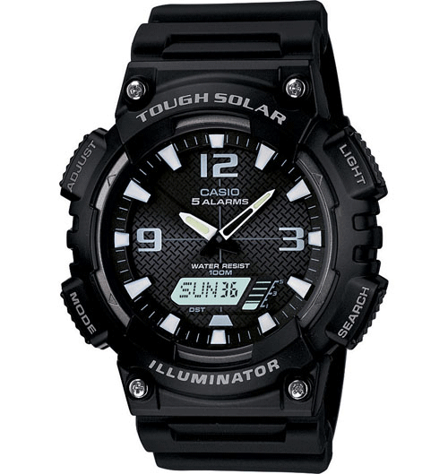 Tough Solar Casio AQS810W-1AV Wrist Watch